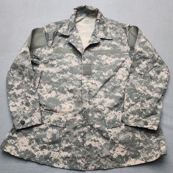 Woolrich Jackets & Blazers - Woolrich Military ACU Maternity Utility Coat Camo Jacket 14 Short SPM1C1-09-D-10